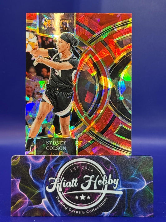 2024 Panini Select WNBA - Premier Level #148 - Sydney Colson - Red Ice