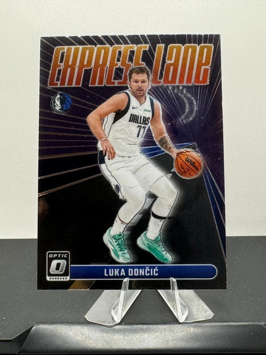 2023-24 Panini Donruss Optic - Express Lane #13 Luka Dončić