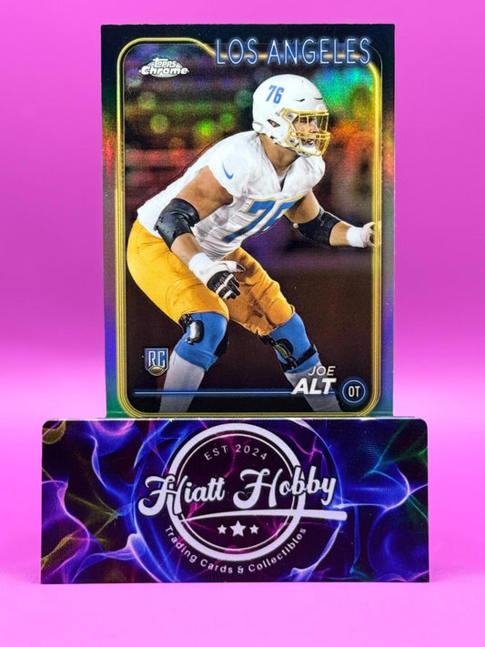 2024 Topps Chrome Football - Joe Alt #237 - Refractor (RC)