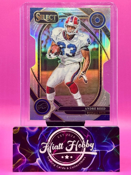 2024 Panini Select - Club Level - Andre Reed #205 Silver Prizm Die-Cut