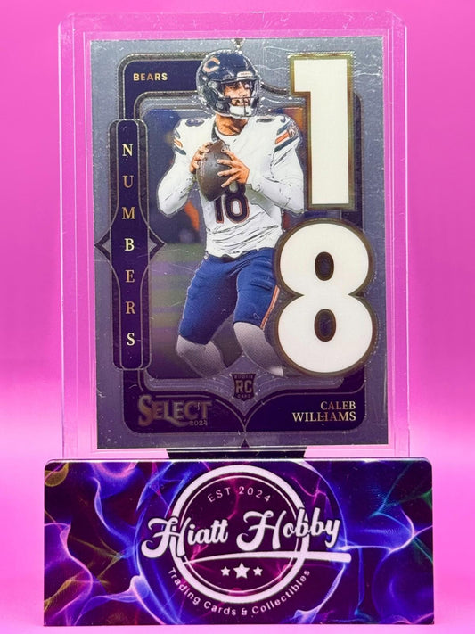 2024 Panini Select - Select Numbers - Caleb Williams #19 (RC)