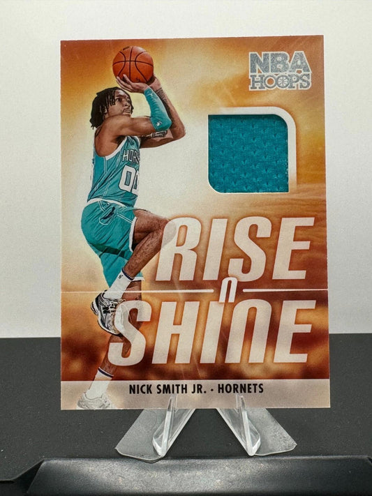 2023-24 Panini Hoops - Nick Smith Jr. #RS-NSJ - Rise N Shine Swatch