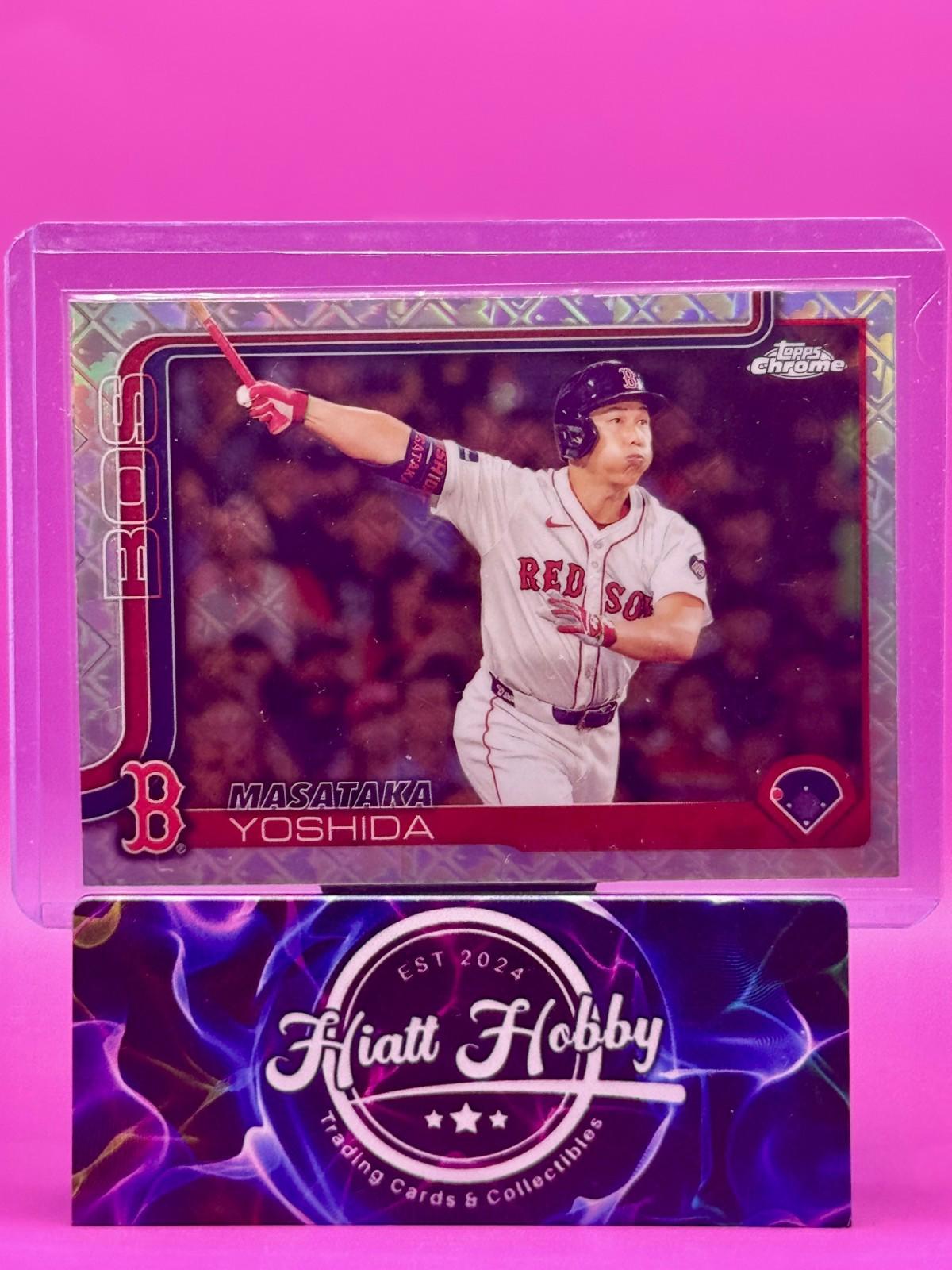 2025 Topps Chrome Logofractor - Masataka Yoskida #141