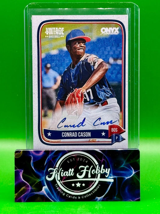 2024 Onyx Vintage Baseball - Conrad Cason #VACOCA - Auto