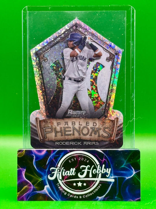 2024 Bowman Best Baseball - Roderick Arias #FP-18 - Fabeled Phenom - Mini Diamon