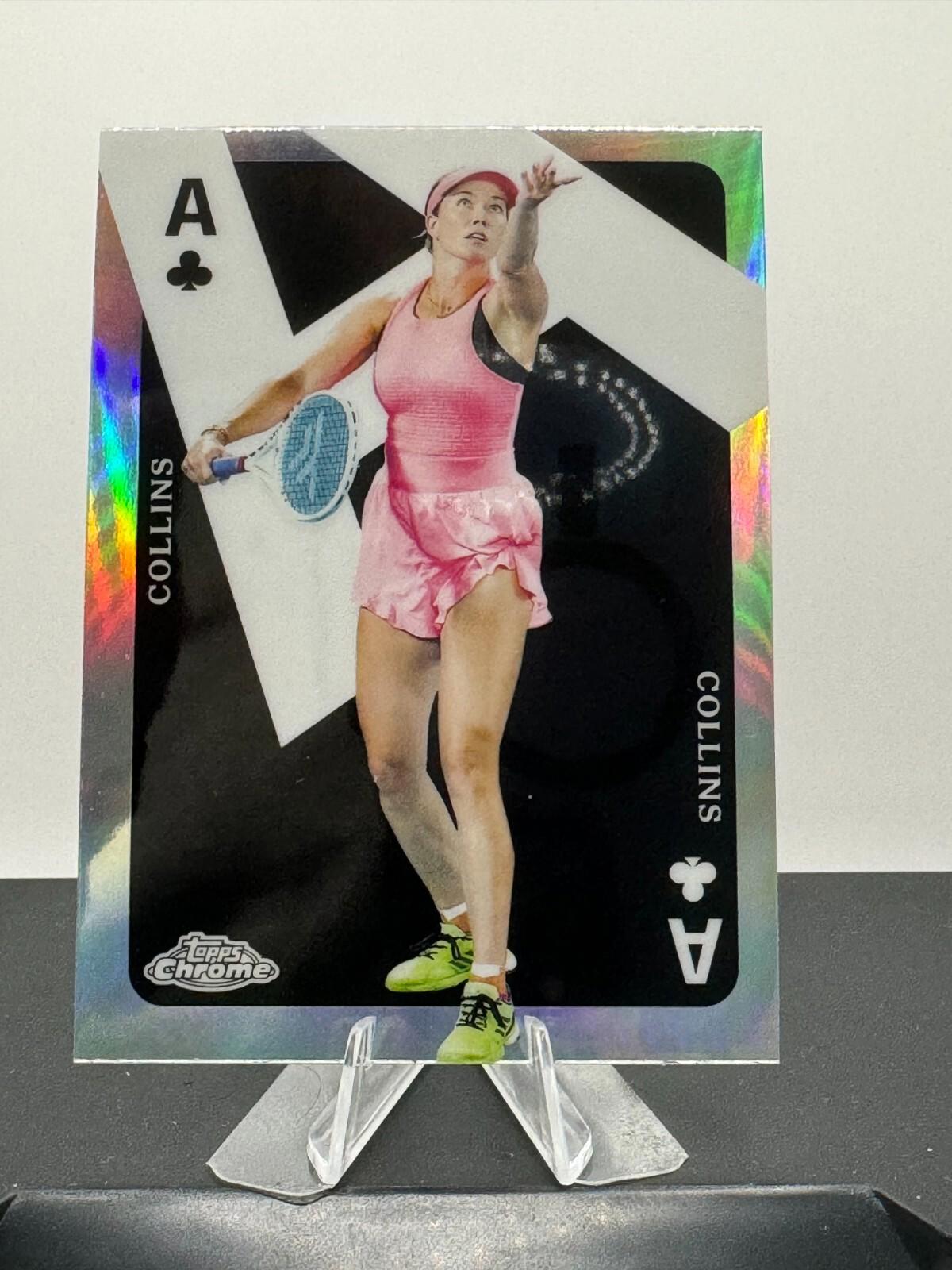 2024 Topps Danielle Collins #CAS-DC - CHROME ACES