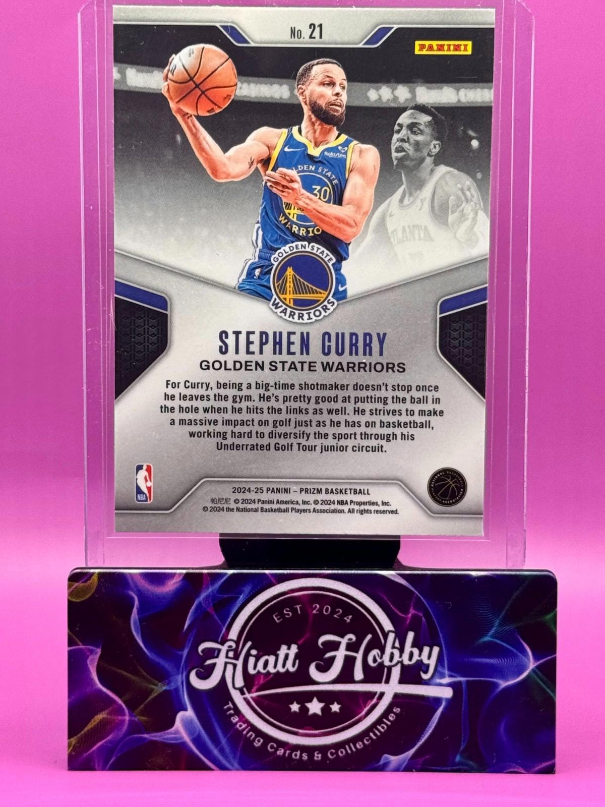 2024-25 Panini Prizm - Dominance Stephen Curry #21