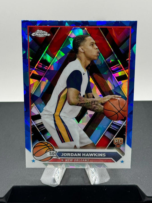 2023-24 Topps Chrome Sapphire - #63 Jordan Hawkins (RC)