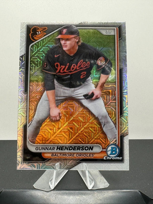 2024 Bowman - #49 Gunnar Henderson - MOJO REFRACTOR