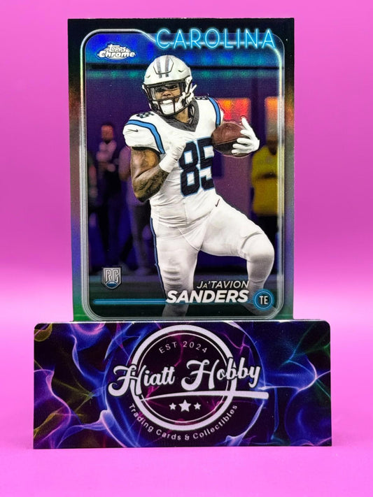2024 Topps Chrome Football - Ja'Tavion Sanders #223 - Refractor (RC)