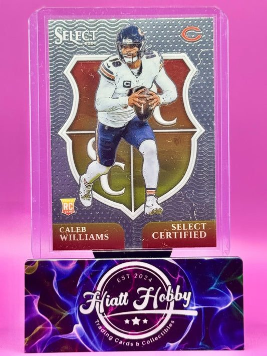 2024 Panini Select - Select Certified Rookies - Caleb Williams #1 (RC)