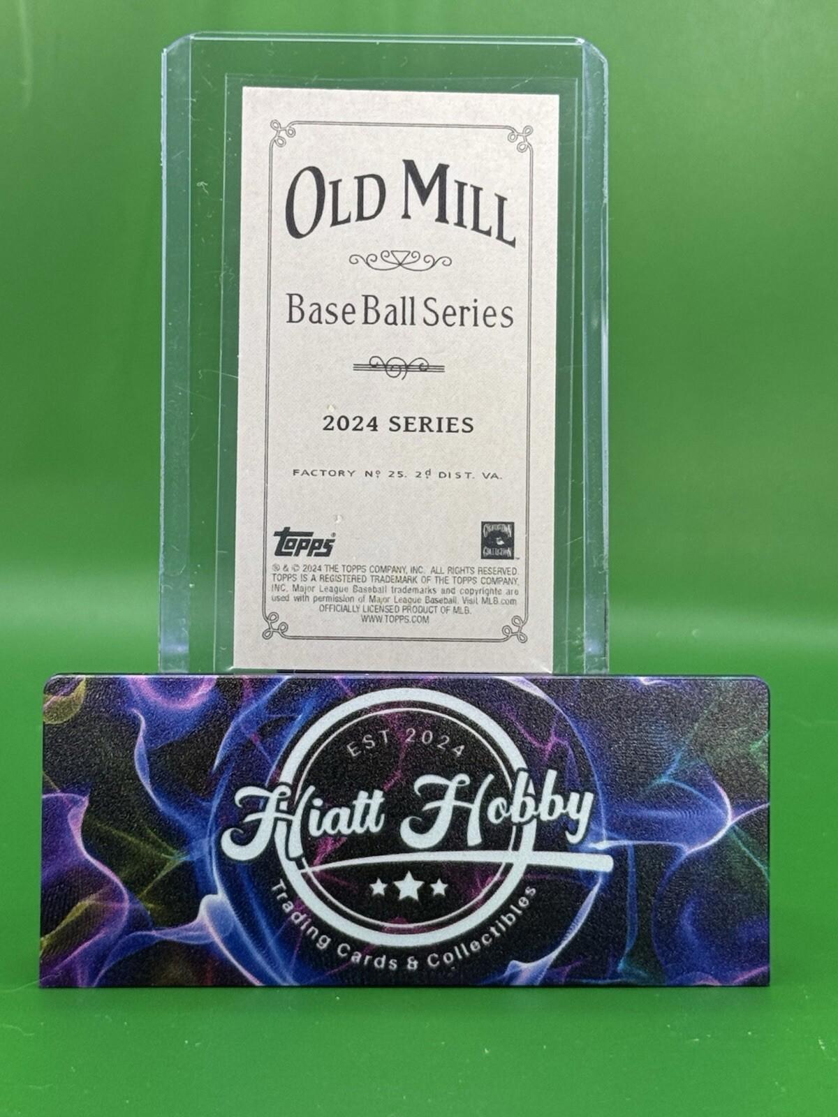 2024 Topps 206 - Old Mill Back Fred McGriff