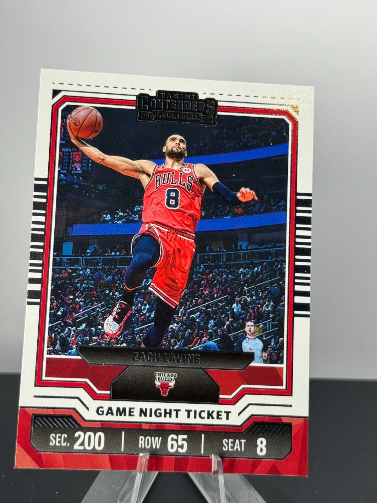 2023 Panini Contenders Basketball - Game Night and Game Ticket- LOT of 5