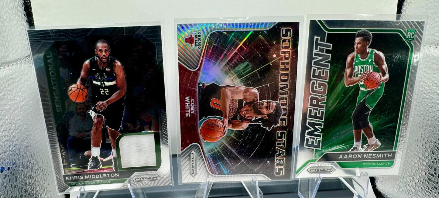 2020 Panini Prizm Basketball - Lot of 9 - Prizms, Inserts, Rookies, and Stars!