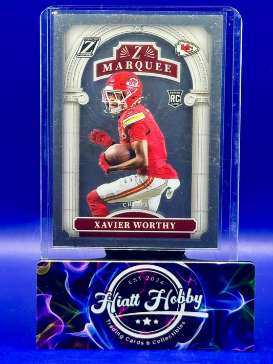 2024 Panini Zenith - Z Marquee Xavier Worthy #7 (RC)