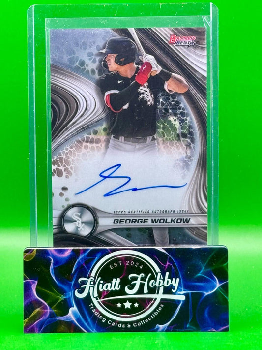 2024 Bowman's Best - George Wolkow #B24-GW - Auto