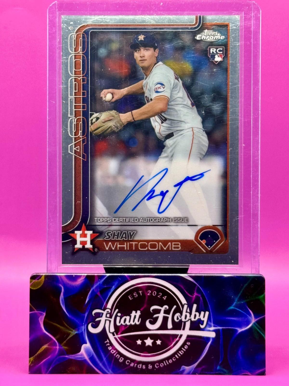 2025 Topps Chrome - Shay Whitcomb #RA-SW - Rookie Auto (RC, AU)
