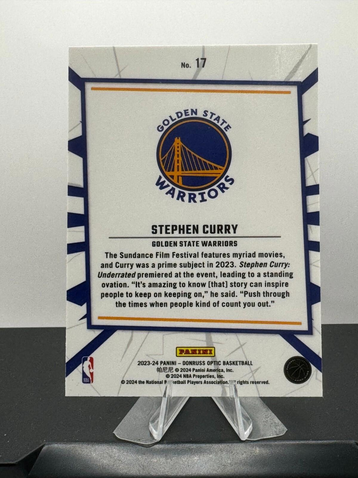 2023-24 Panini Donruss Optic - My House #17 Stephen Curry