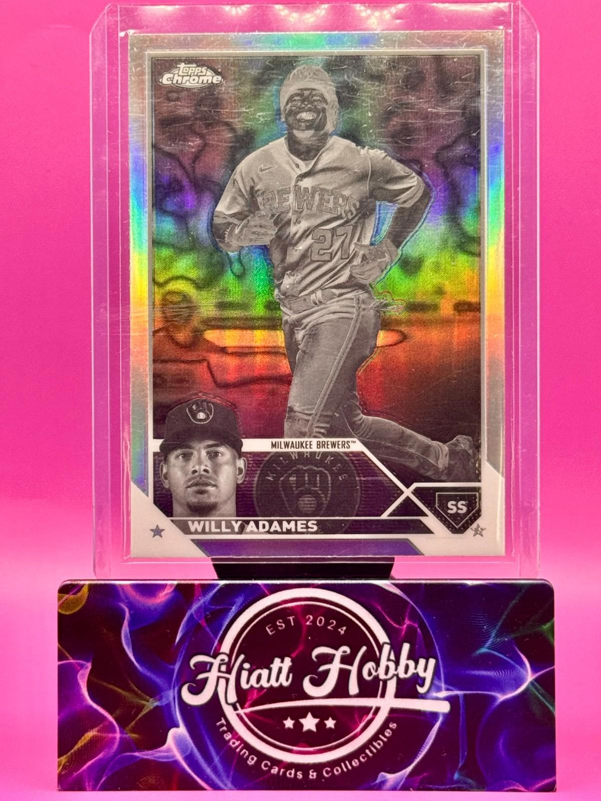 2023 Topps Chrome - Willy Adames #101 Negative Refractor SP