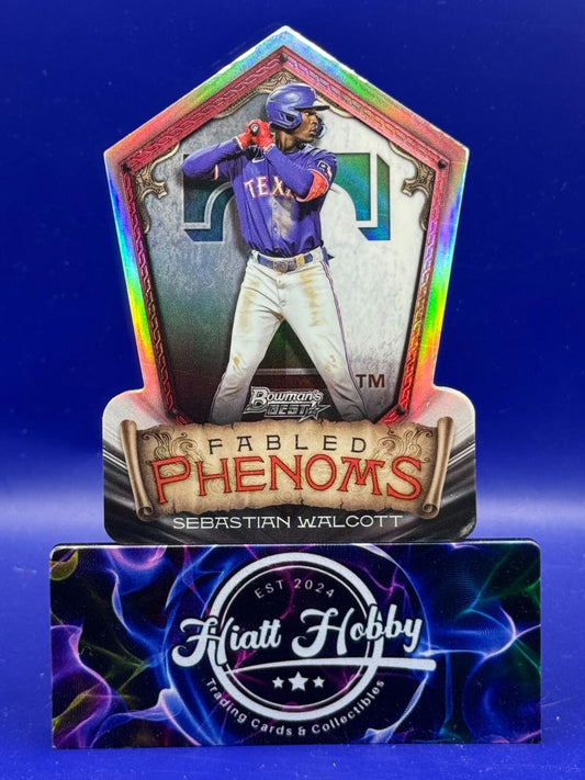 2024 Bowman's Best - Sebastian Walcott #FP-10 - Fabled Phenoms