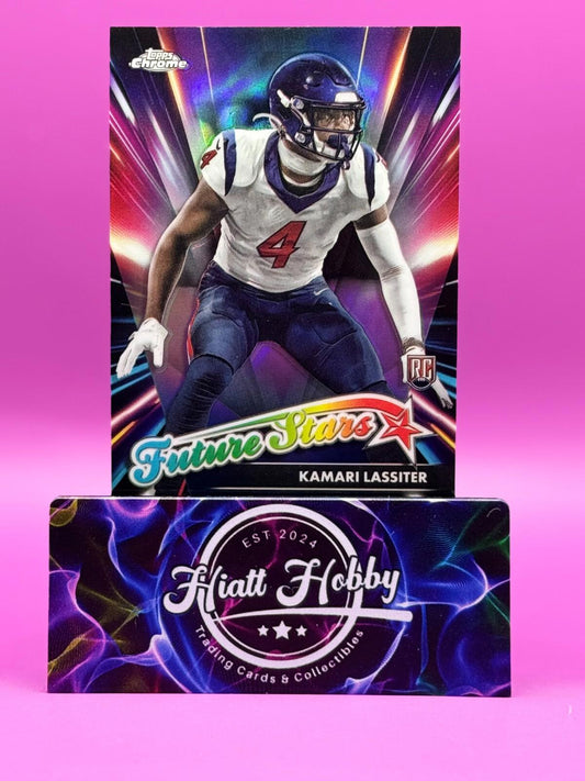 2024 Topps Chrome Football - Kamari Lassiter #FS-20 - Future Stars - Refractor