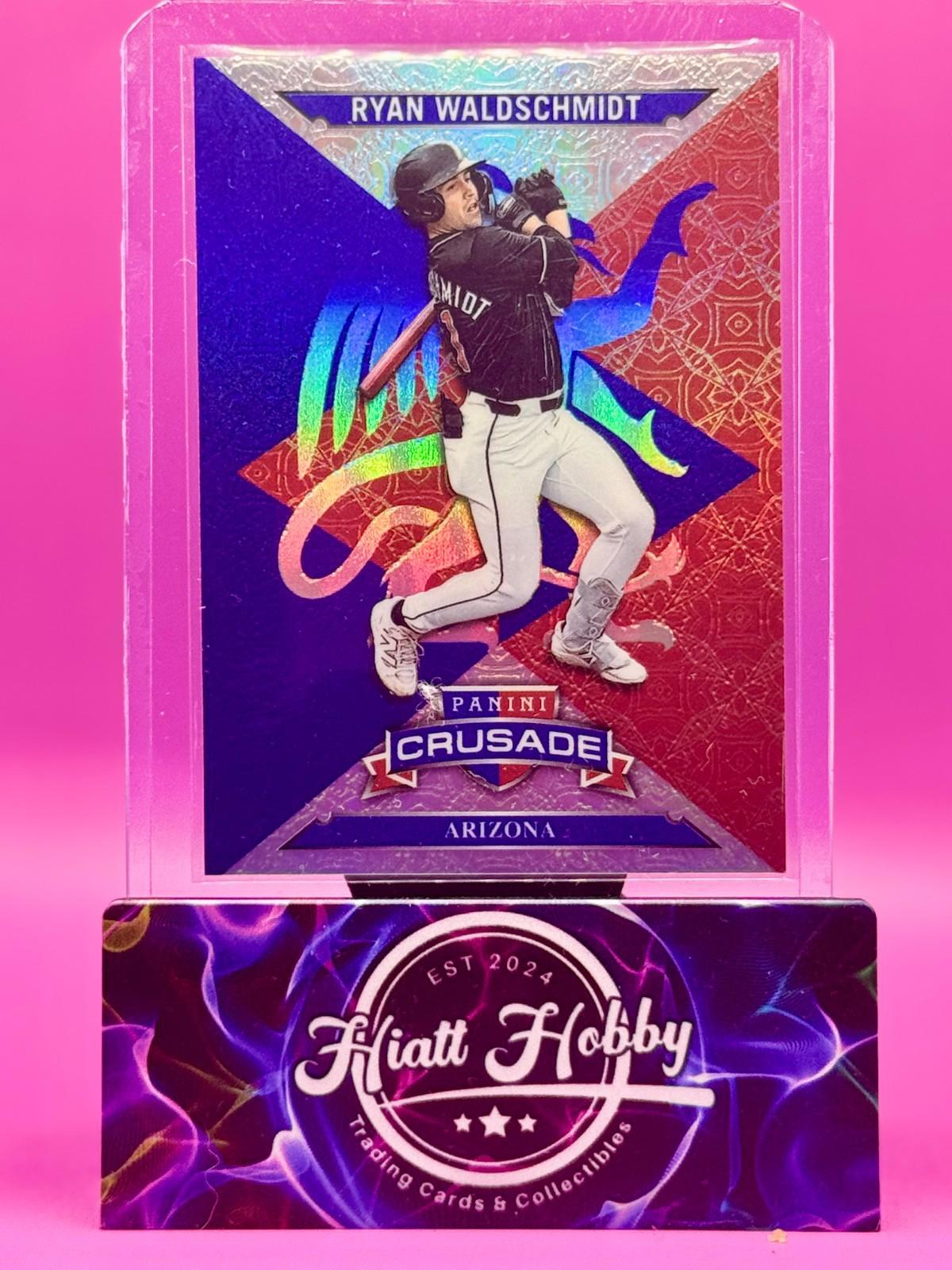 2025 Panini Crusade - Ryan Waldschmidt #37 - Blue Crusade (RC)