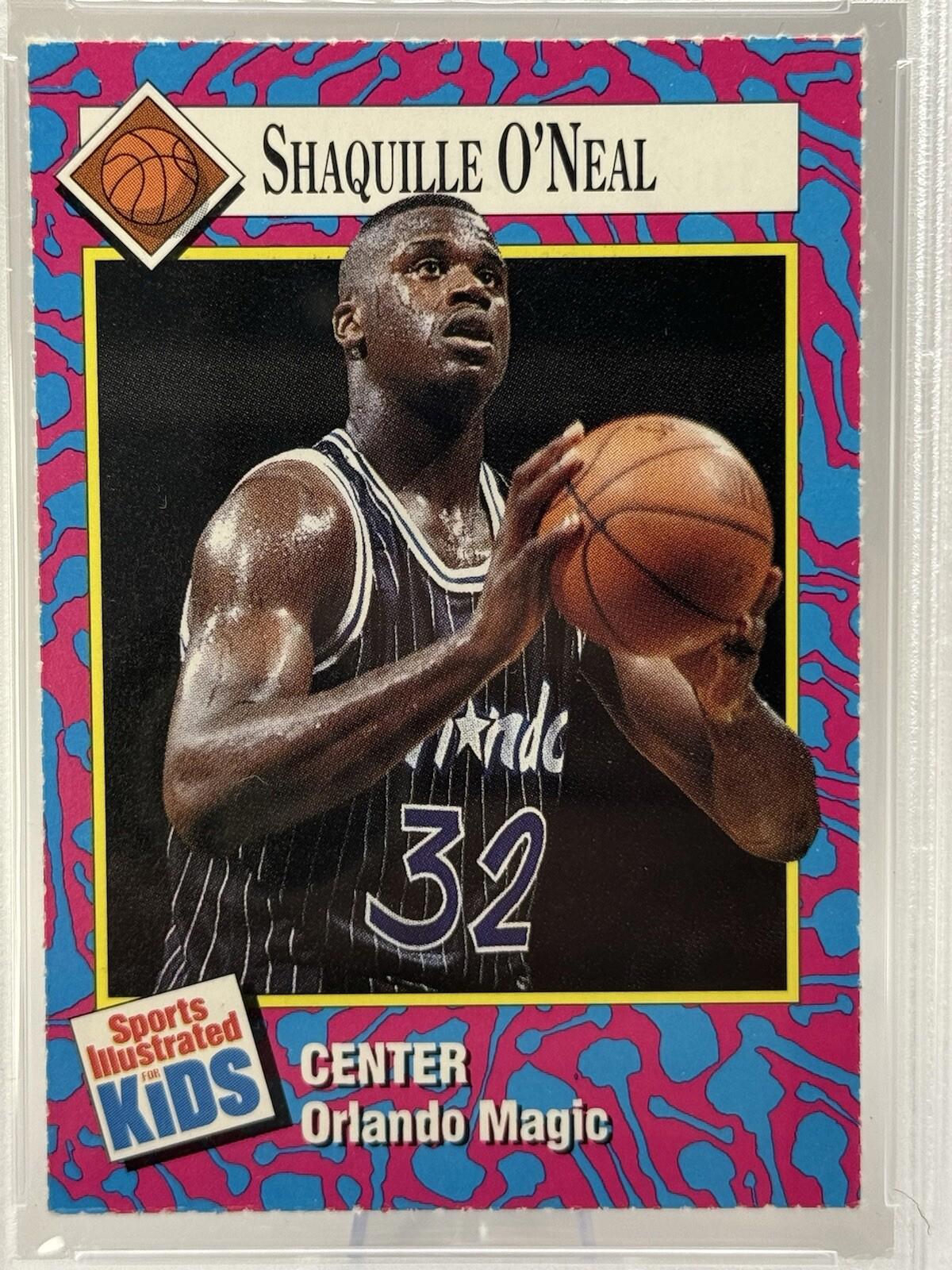 1992-93 S.I. For Kids Shaquille O'Neal Series 2 Rookie RC #131 PSA 6 HOF