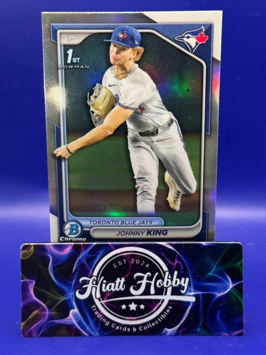 2024 Bowman Draft - Chrome #BD-36 Johnny King (RC) - Refractor