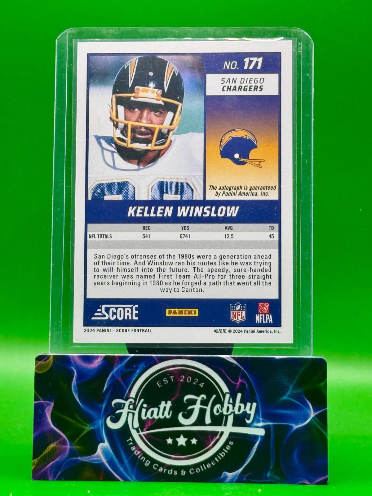 2024 Score - Kellen Winslow #171 Signatures (AU)