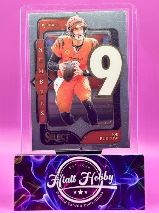2024 Panini Select - Select Numbers - Joe Burrow #15