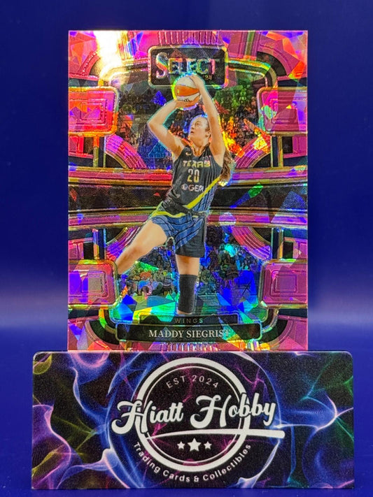 2024 Panini Select WNBA - Concourse #61 - Maddy Siegrist - Pink Ice