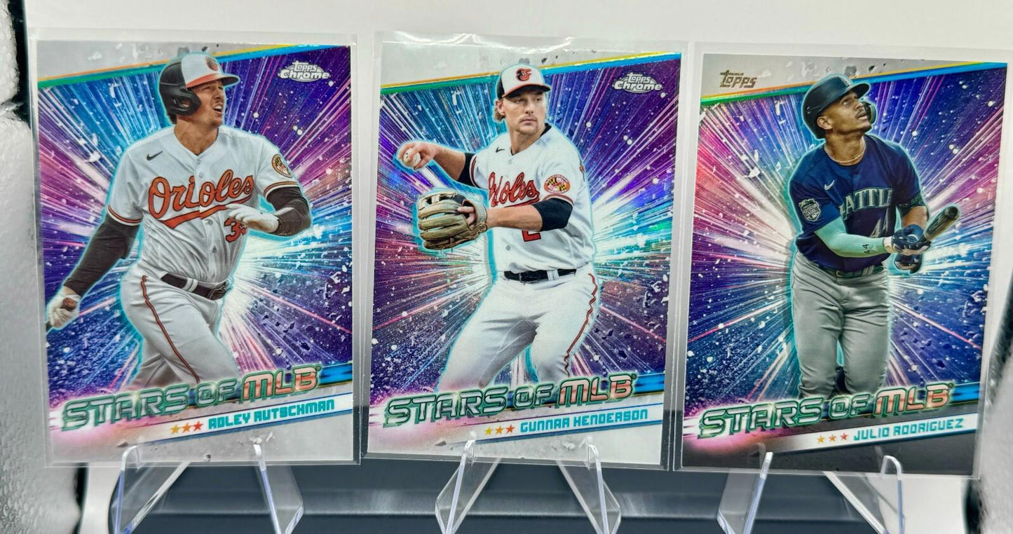 2024 Topps and Topps Chrome Stars of MLB - Lot of 12