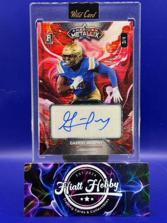 2023 Wild Card Metallix - Gabriel Murphy #WMP-GMA - Wild Liquid Auto - Hyper /4