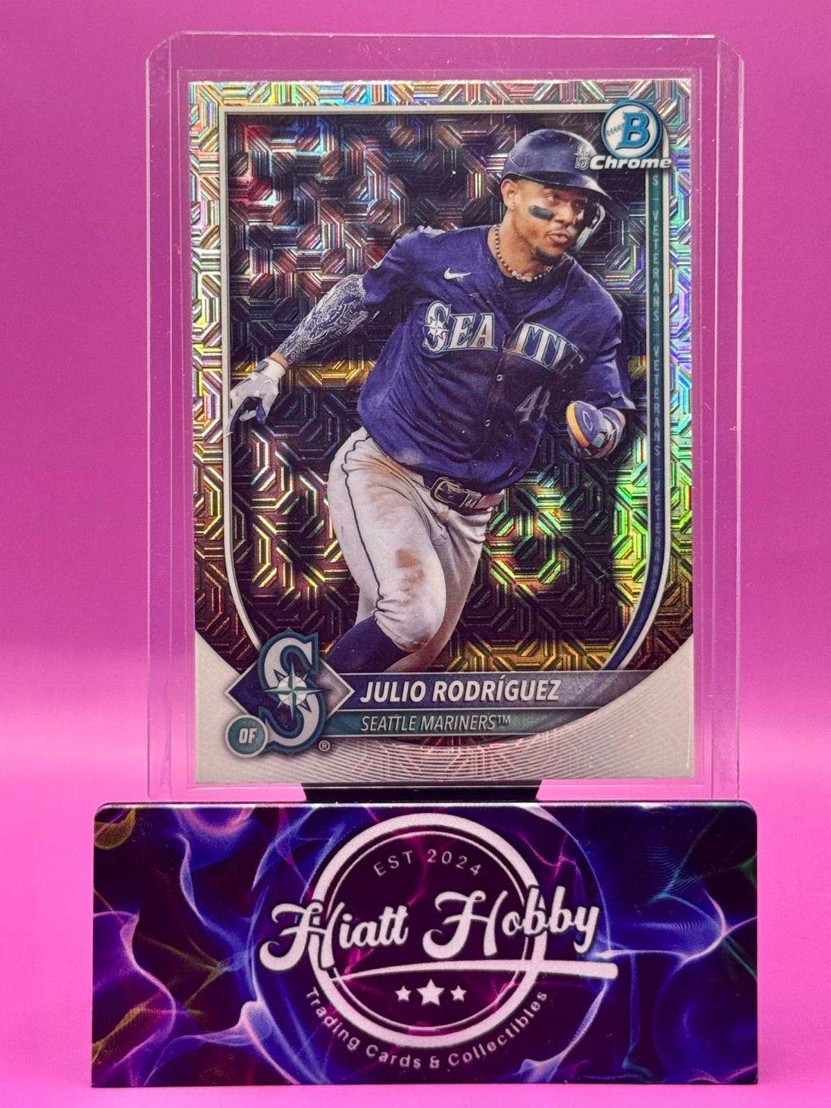 2025 Bowman Chrome - Julio Rodriguez #79 - Mojo Refractor