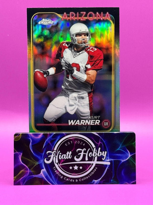 2024 Topps Chrome Football - Kurt Warner #1 - Refractor