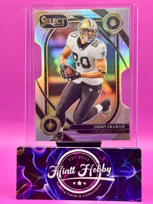 2024 Panini Select - Club Level - Jimmy Graham #269 Silver Prizm Die-Cut