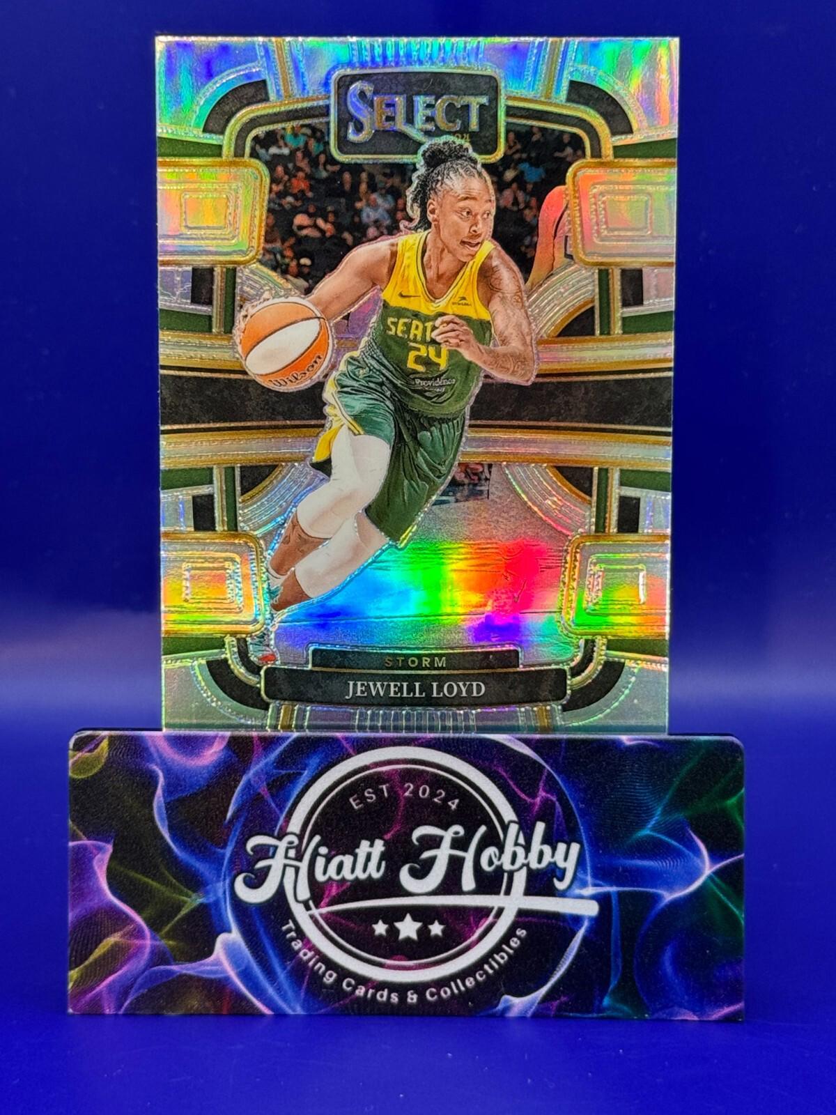 2024 Panini Select WNBA - Concourse #6 Jewell Loyd - Silver Holo