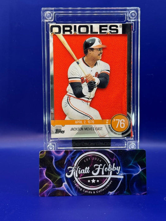 2024 Jersey Fusion Baseball - Reggie Jackson Profusion /10 - 1972 Jersey