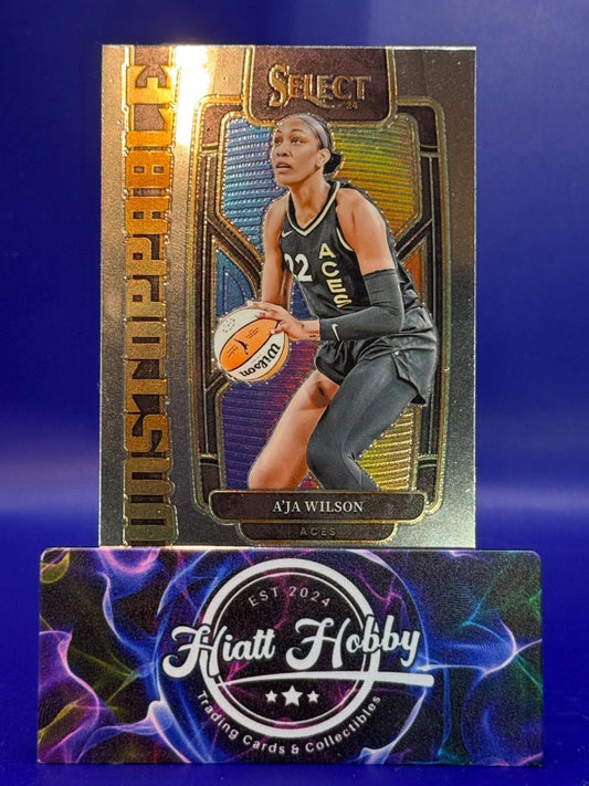 2024 Panini Select WNBA - Unstoppable #13 A'ja Wilson