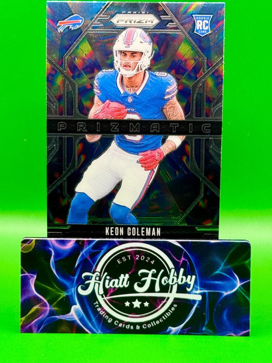 2024 Panini Prizm - Prizmatic #15 Keon Coleman (RC)