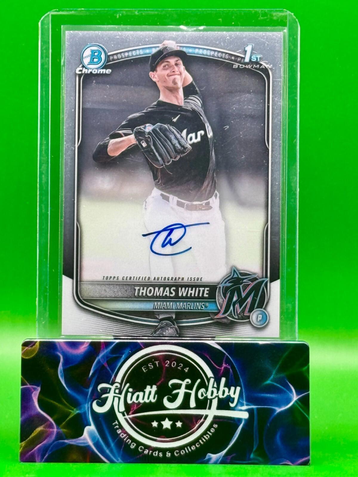 2025 Bowman Chrome - Thomas White #CPA-TW - Auto