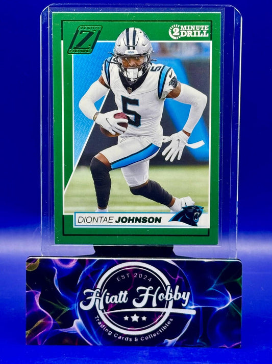 2024 Panini Zenith - Diontae Johnson #14 - 2 Minute Drill