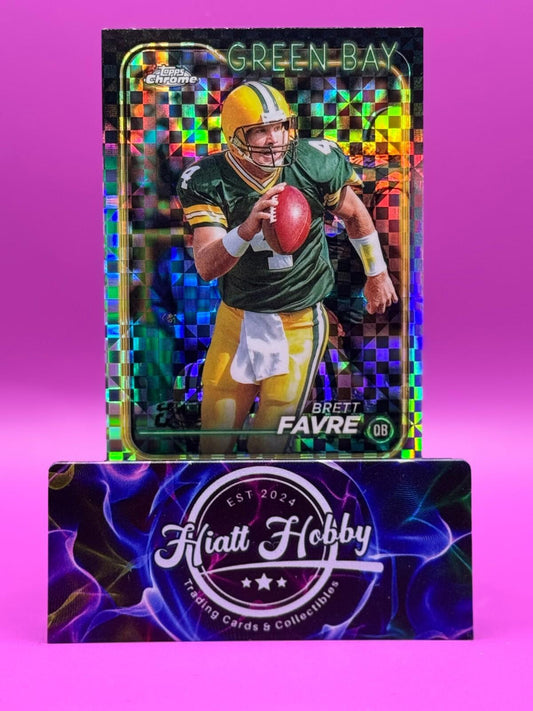 2024 Topps Chrome Football - Brett Favre #71 - X-Fractor