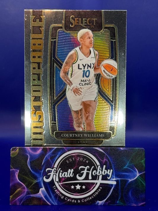 2024 Panini Select WNBA - Unstoppable #6 Courtney Williams