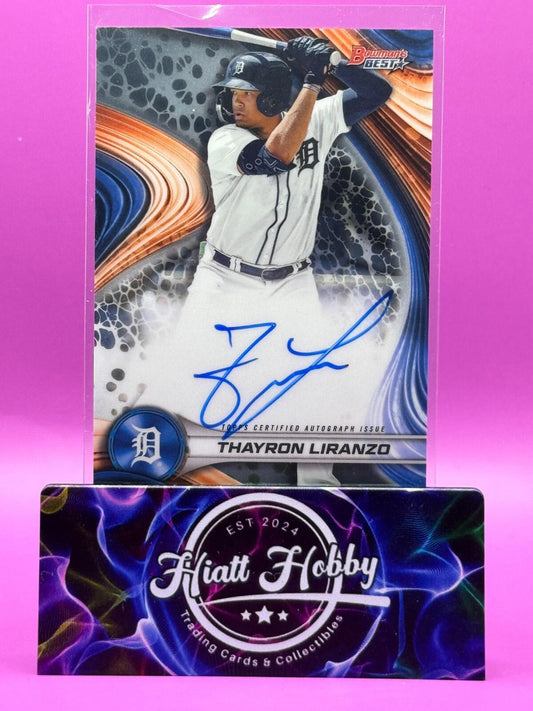 2024 Bowman's Best - Thayron Liranzo #B24-TLI - Refractor Auto (RC, AU)