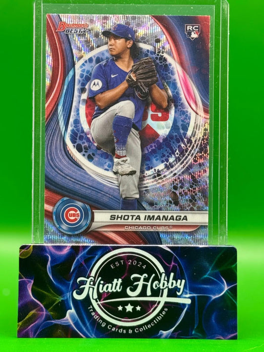 2024 Bowman's Best - Shota Imanaga #16 - Wave Refractor
