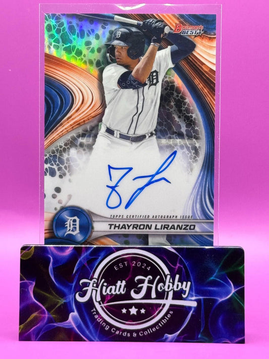 2024 Bowman's Best - Thayron Liranzo #B24-TLI - Refractor Auto (RC, AU)