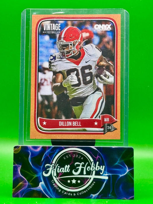 2024 Onyx Vintage Football - Dillon Bell #OVDIBE - Orange /75