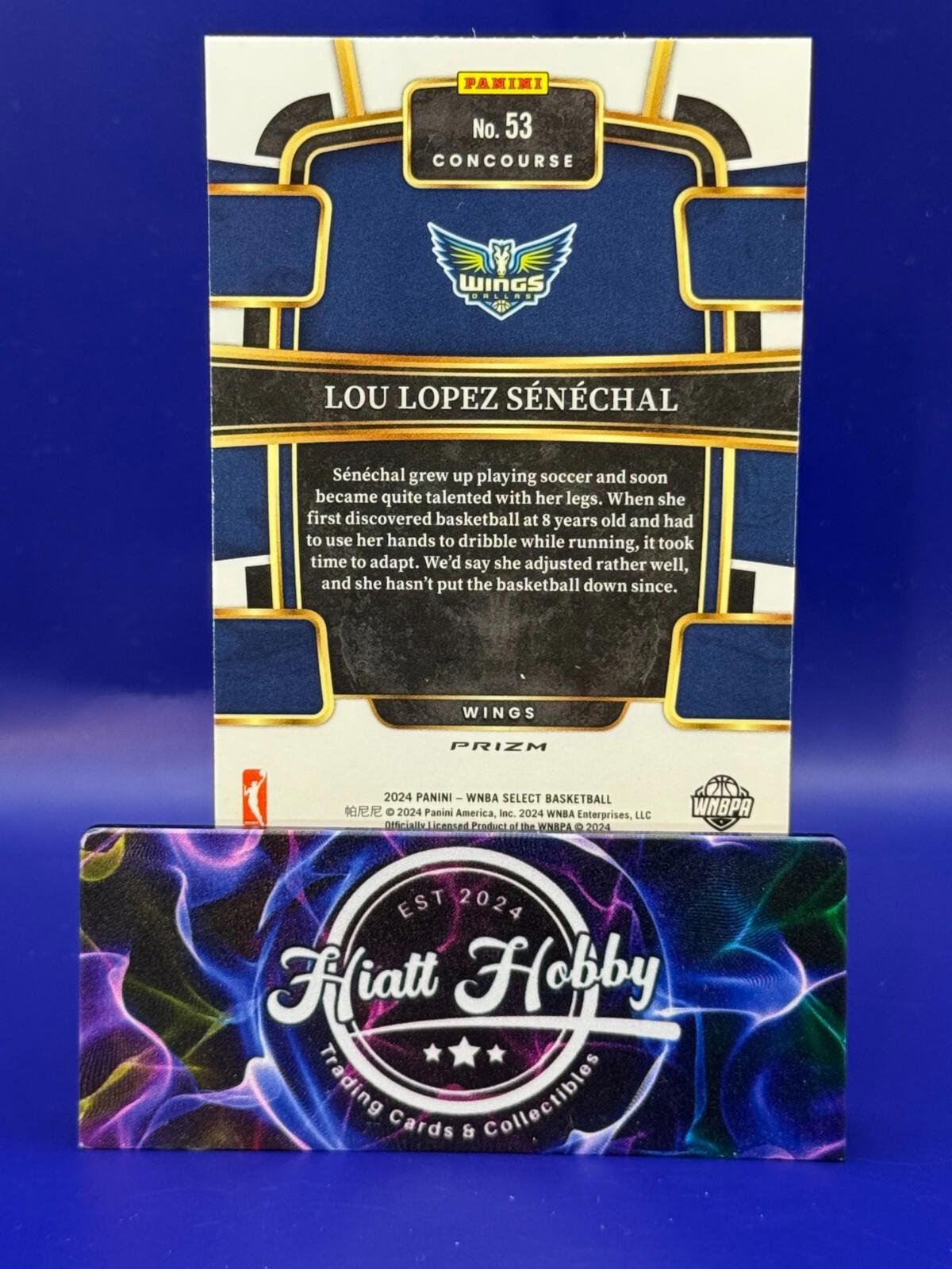 2024 Panini Select WNBA - Concourse #53 - Lou Lopez Senechal - Silver Holo