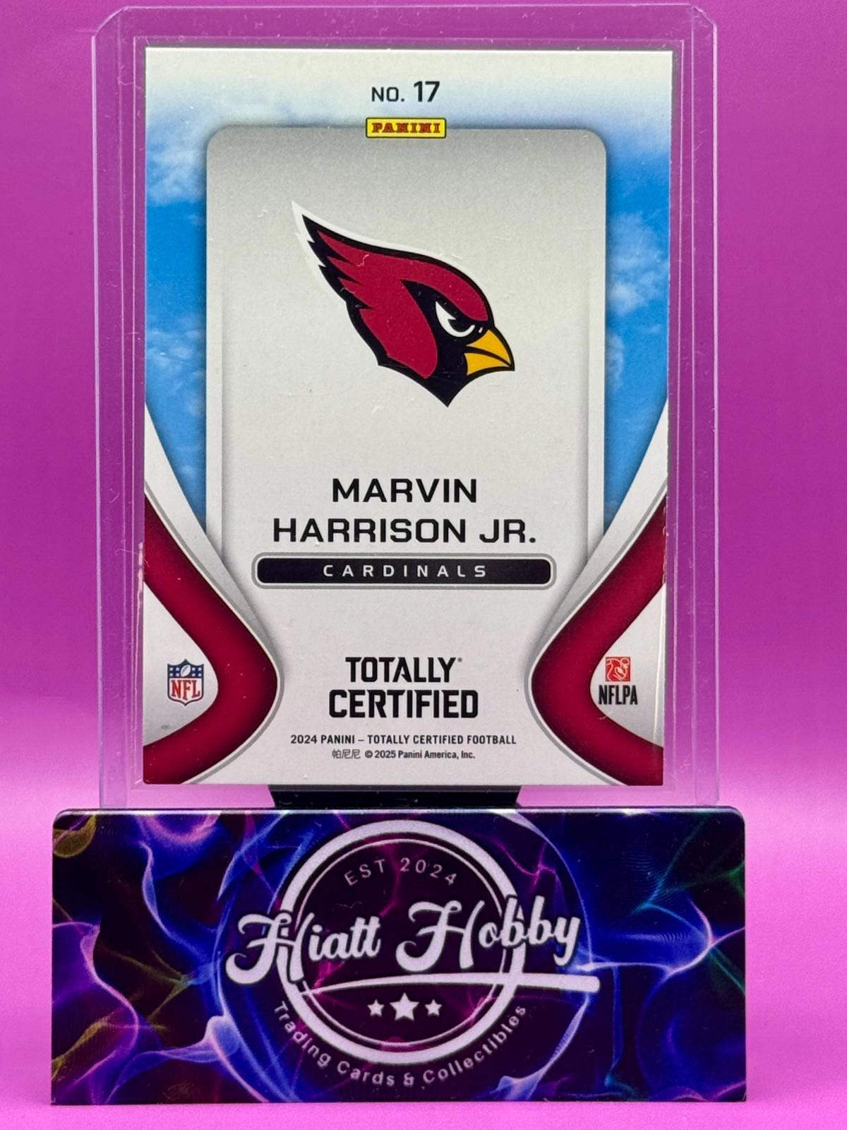 2024 Panini Totally Certified - Franchise Foundations Marvin Harrison Jr. #17
